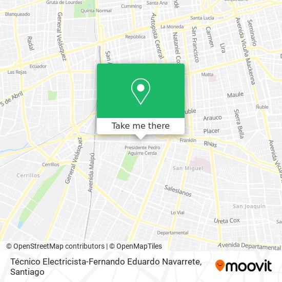 Técnico Electricista-Fernando Eduardo Navarrete map