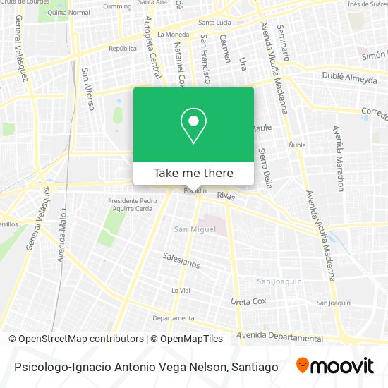 Mapa de Psicologo-Ignacio Antonio Vega Nelson