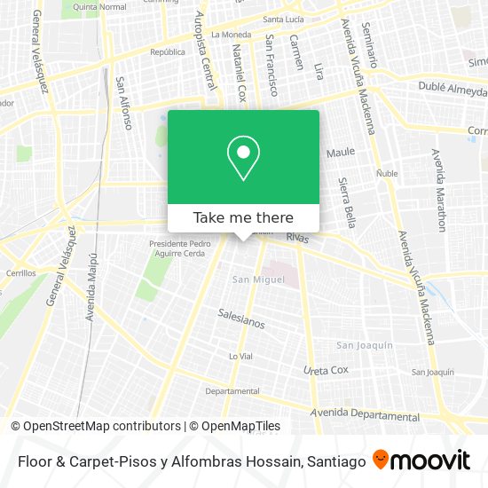 Floor & Carpet-Pisos y Alfombras Hossain map