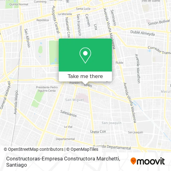 Constructoras-Empresa Constructora Marchetti map