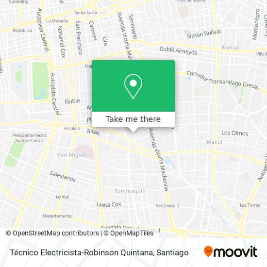 Mapa de Técnico Electricista-Robinson Quintana