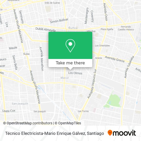 Mapa de Técnico Electricista-Mario Enrique Gálvez