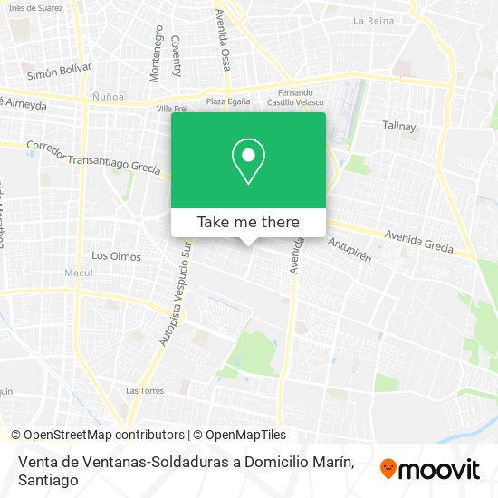 Venta de Ventanas-Soldaduras a Domicilio Marín map