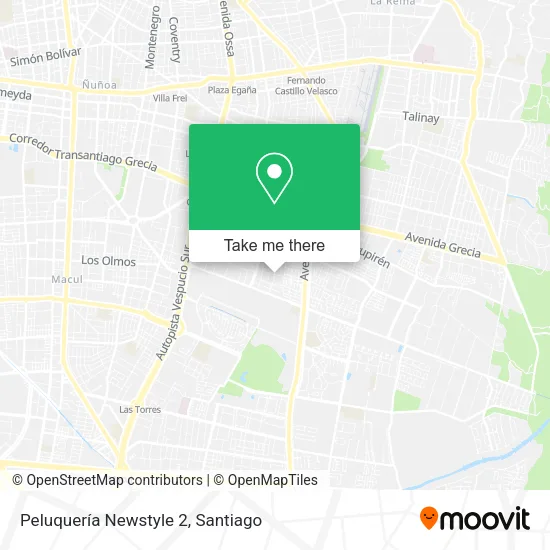 Peluquería Newstyle 2 map