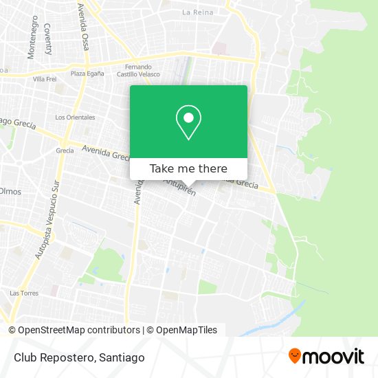 Mapa de Club Repostero