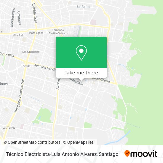 Técnico Electricista-Luis Antonio Alvarez map