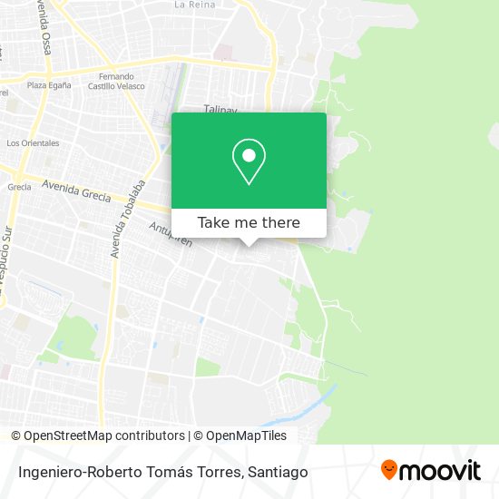 Ingeniero-Roberto Tomás Torres map