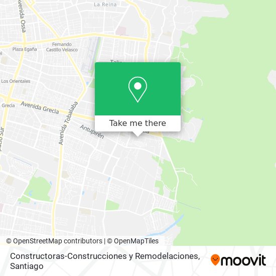 Constructoras-Construcciones y Remodelaciones map