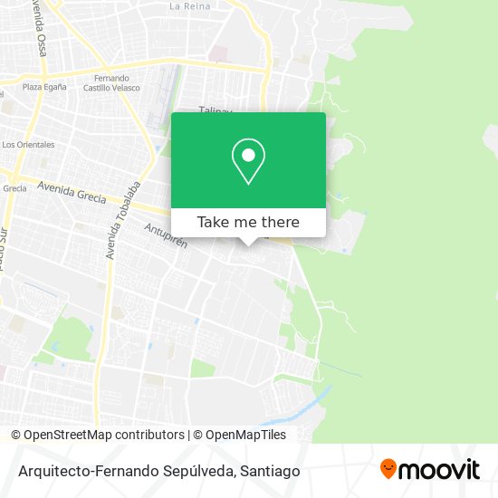 Mapa de Arquitecto-Fernando Sepúlveda