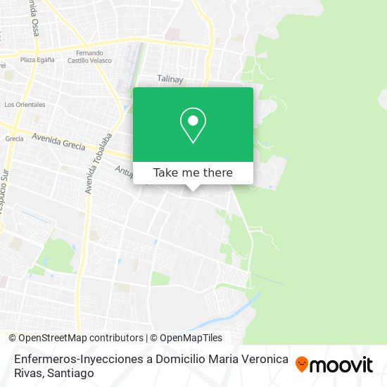 Enfermeros-Inyecciones a Domicilio Maria Veronica Rivas map