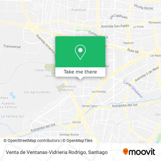 Venta de Ventanas-Vidrieria Rodrigo map