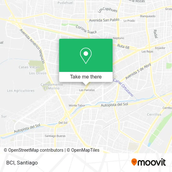 BCI map