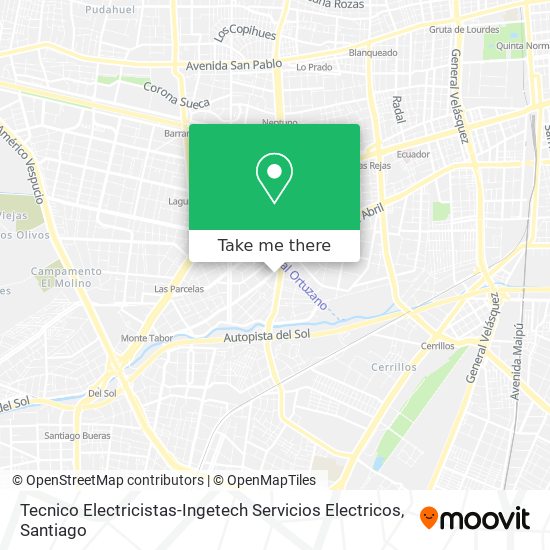 Tecnico Electricistas-Ingetech Servicios Electricos map