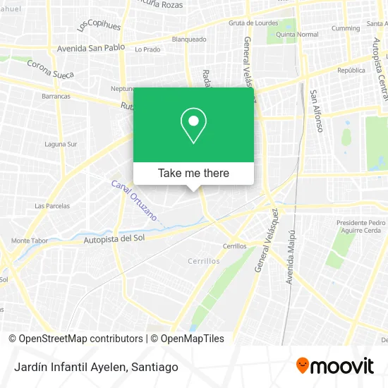Jardín Infantil Ayelen map