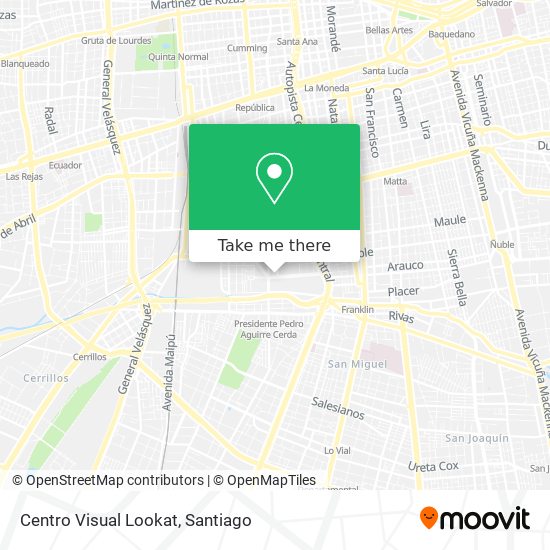 Centro Visual Lookat map