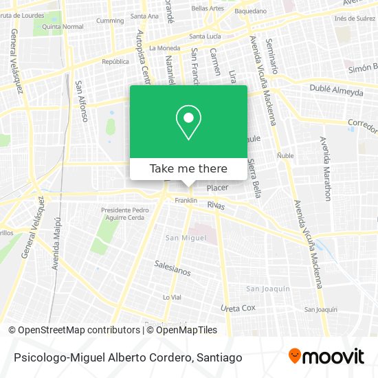 Psicologo-Miguel Alberto Cordero map
