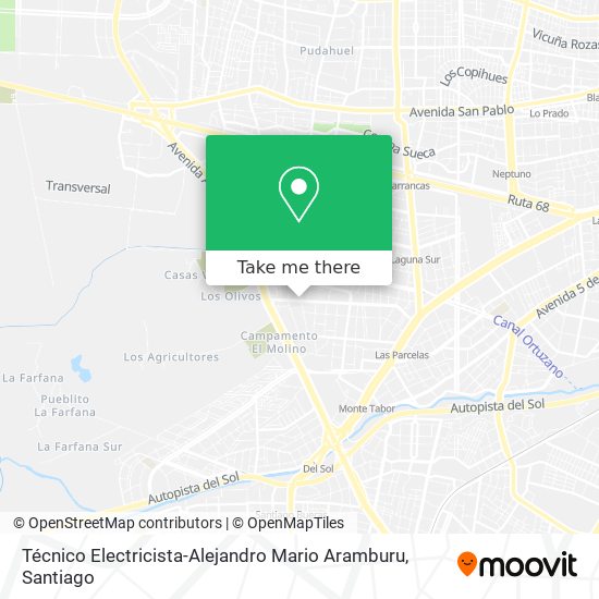 Mapa de Técnico Electricista-Alejandro Mario Aramburu