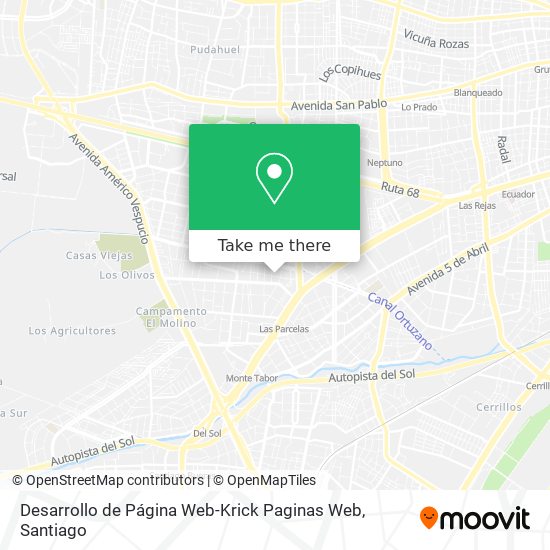 Desarrollo de Página Web-Krick Paginas Web map