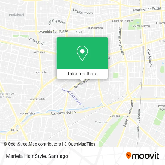 Mariela Hair Style map