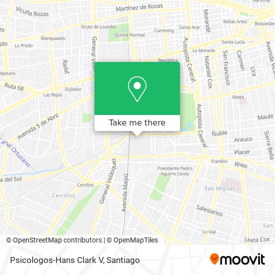 Psicologos-Hans Clark V map