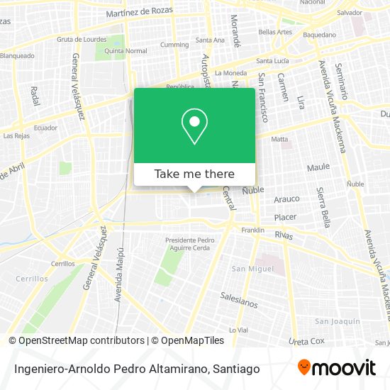 Mapa de Ingeniero-Arnoldo Pedro Altamirano