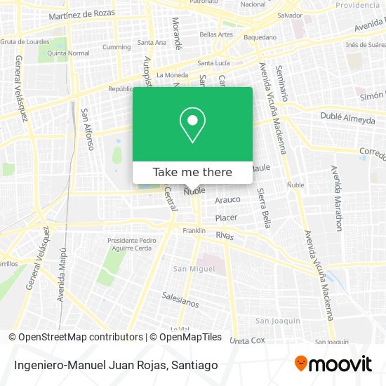 Ingeniero-Manuel Juan Rojas map