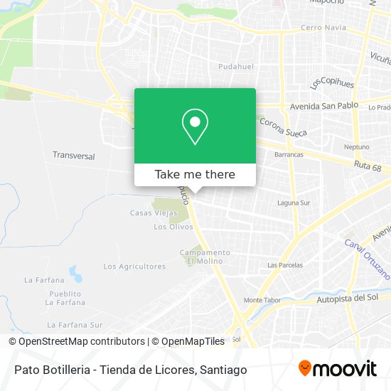 Pato Botilleria - Tienda de Licores map