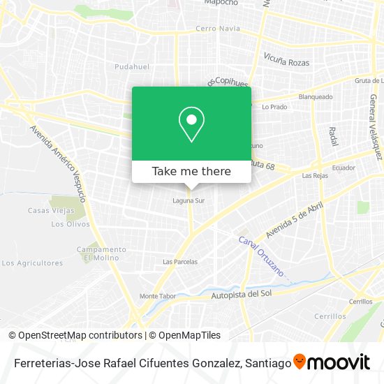 Ferreterias-Jose Rafael Cifuentes Gonzalez map