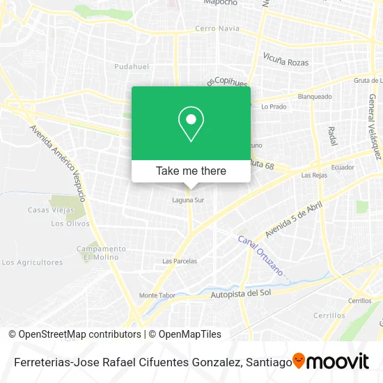 Ferreterias-Jose Rafael Cifuentes Gonzalez map