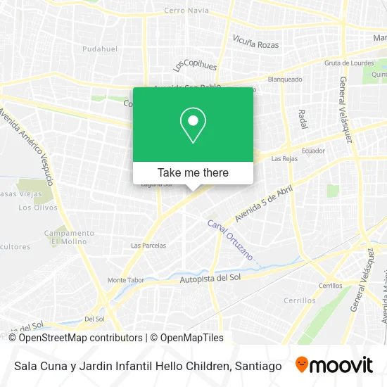 Sala Cuna y Jardin Infantil Hello Children map
