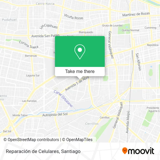 Reparación de Celulares map