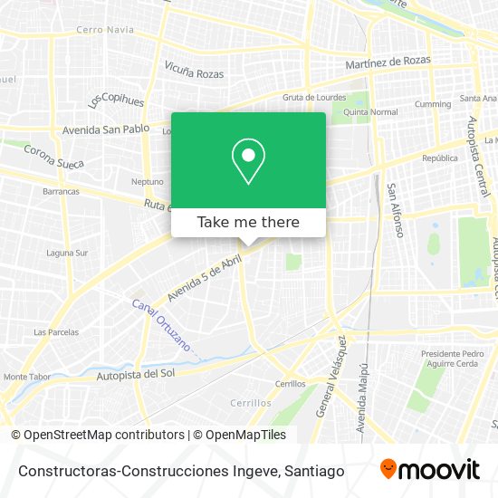 Constructoras-Construcciones Ingeve map