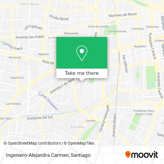 Ingeniero-Alejandra Carmen map