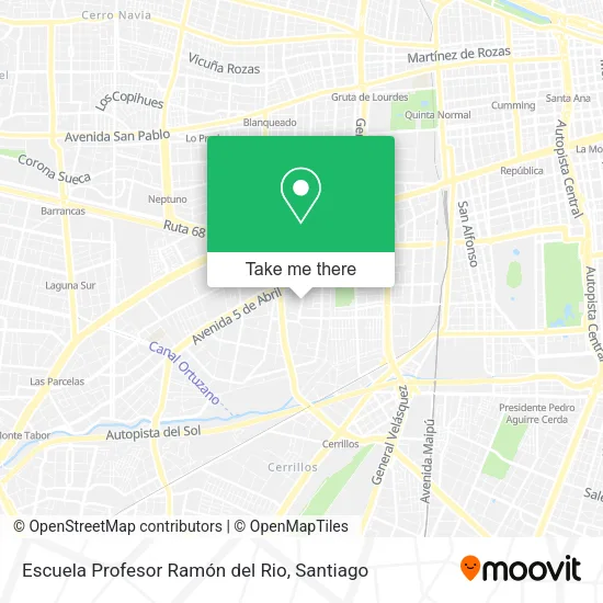 Escuela Profesor Ramón del Rio map