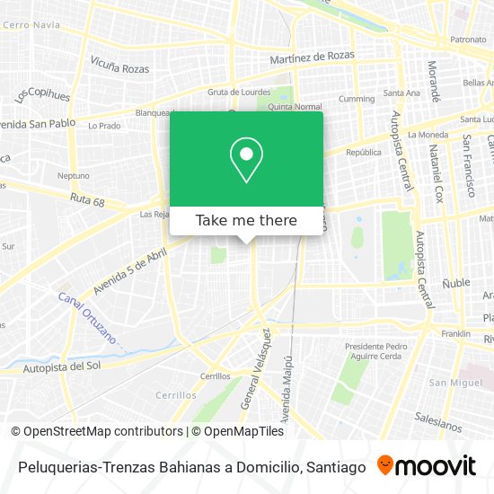 Peluquerias-Trenzas Bahianas a Domicilio map