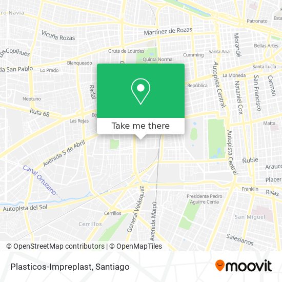 Plasticos-Impreplast map