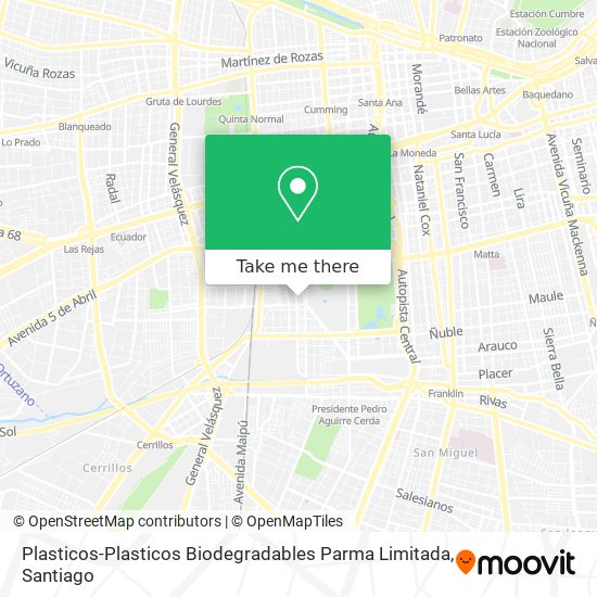 Mapa de Plasticos-Plasticos Biodegradables Parma Limitada