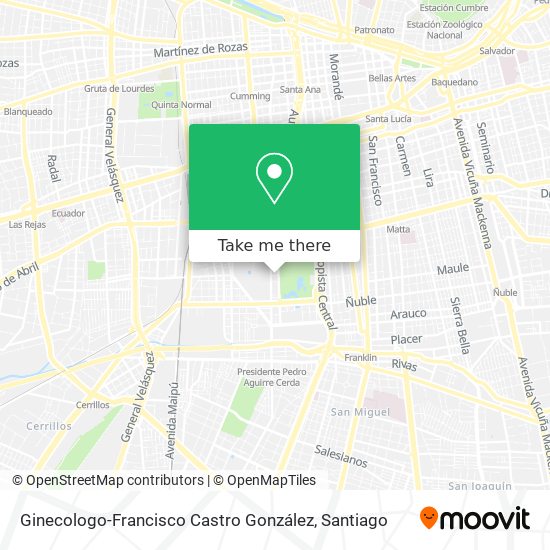 Ginecologo-Francisco Castro González map