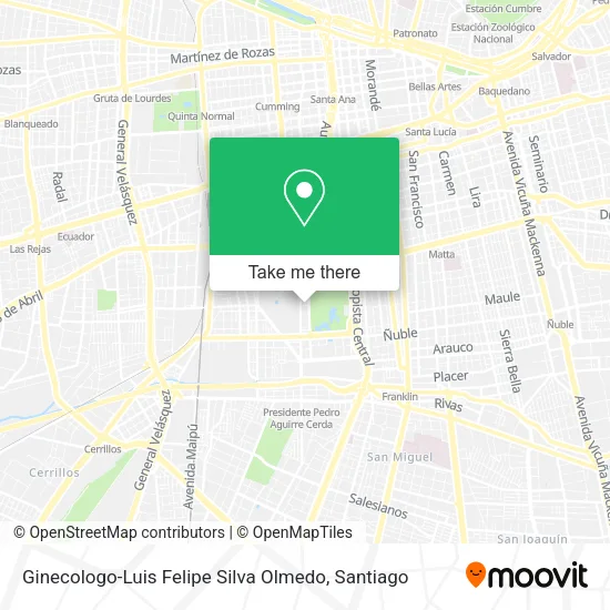 Ginecologo-Luis Felipe Silva Olmedo map