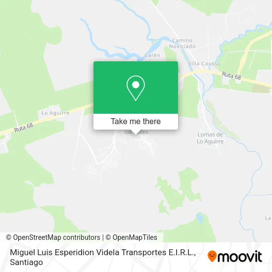 Miguel Luis Esperidion Videla Transportes E.I.R.L. map