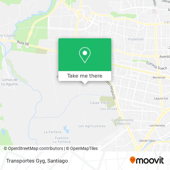Mapa de Transportes Gyg