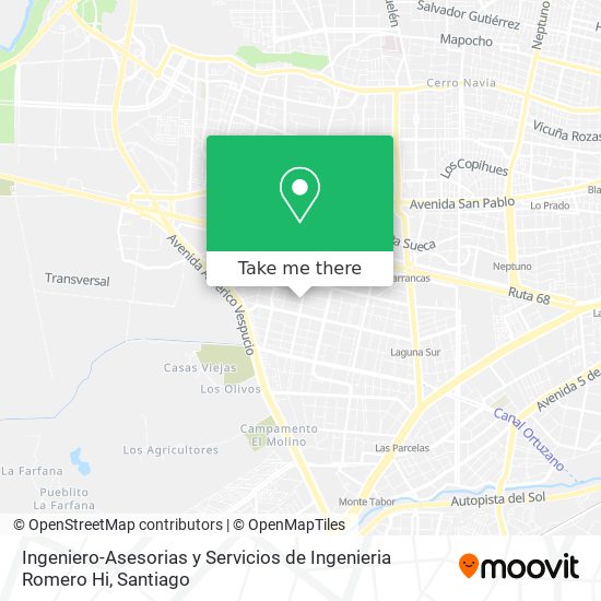 Ingeniero-Asesorias y Servicios de Ingenieria Romero Hi map