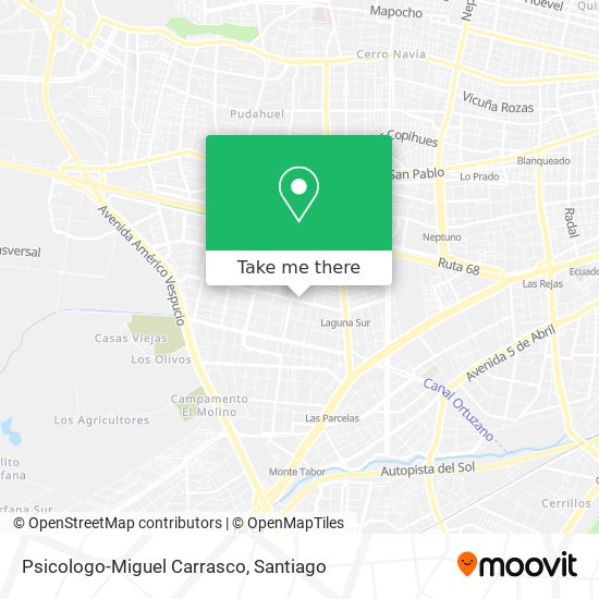 Psicologo-Miguel Carrasco map