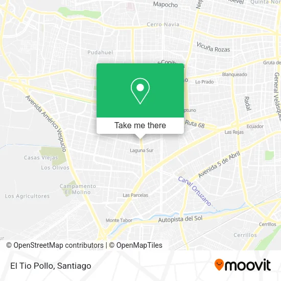 El Tio Pollo map