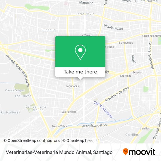 Veterinarias-Veterinaria Mundo Animal map