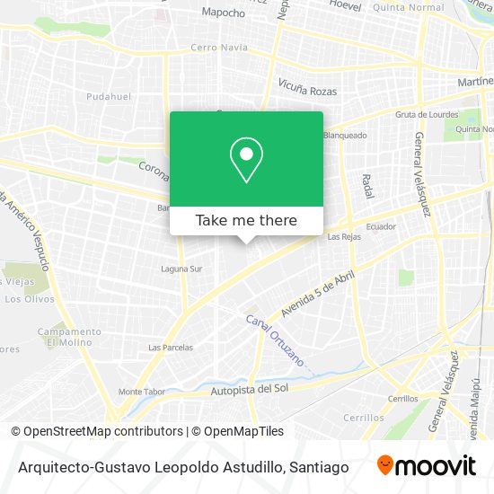 Arquitecto-Gustavo Leopoldo Astudillo map