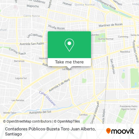 Contadores Públicos-Buzeta Toro Juan Alberto map