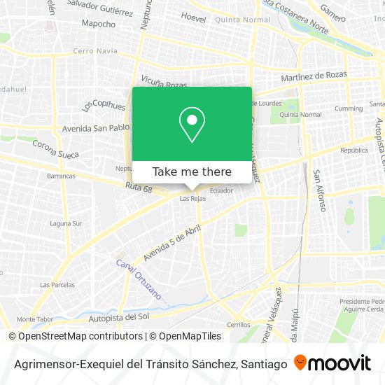Agrimensor-Exequiel del Tránsito Sánchez map