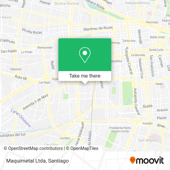 Maquimetal Ltda map