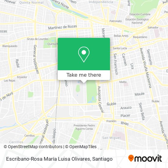 Escribano-Rosa María Luisa Olivares map